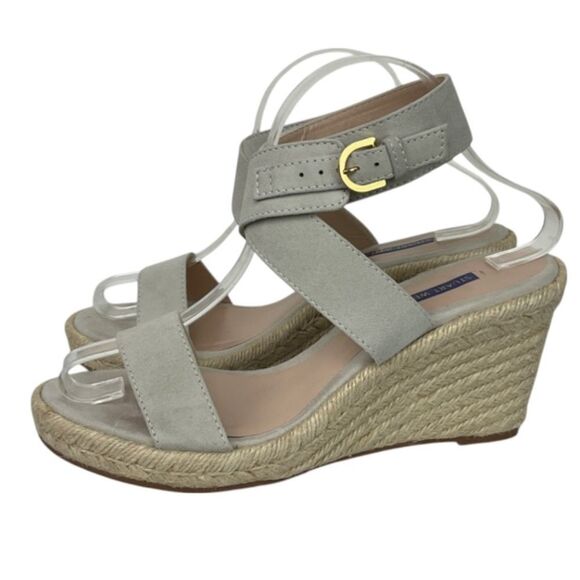 Stuart Weitzman Lexia Wedge Sandals - Picture 5 of 9